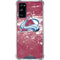 NHL Colorado Avalanche Frozen Galaxy S20 FE Clear Case